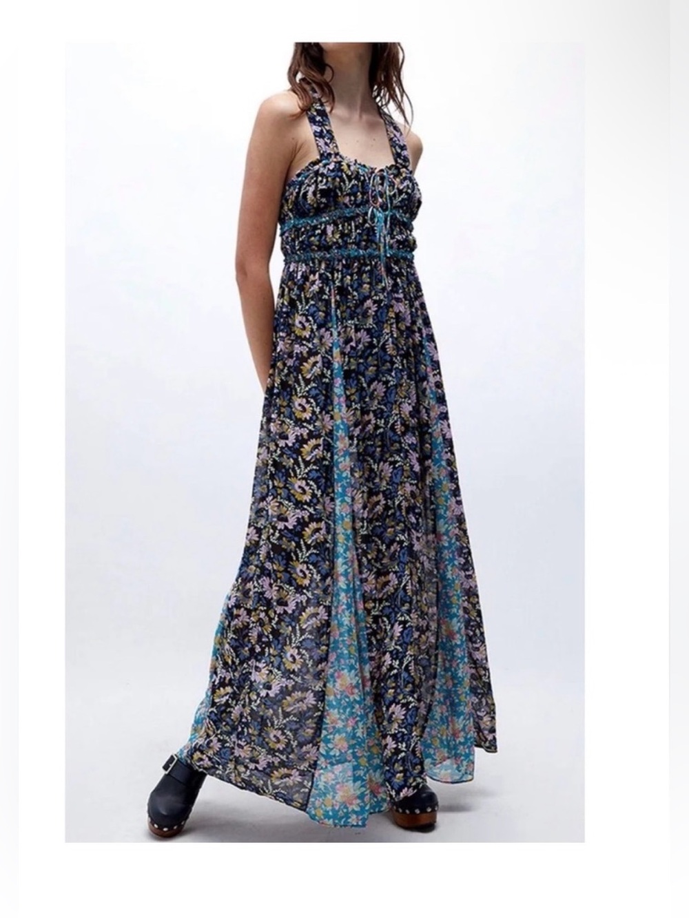 Free People Intimately floral flirty maxi dress